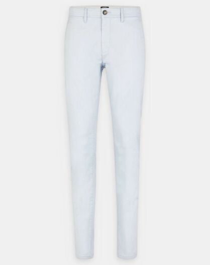 Pantalon Chino slim en Coton Bio Kutslim bleu clair